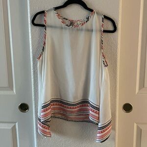 Light tank top work blouse